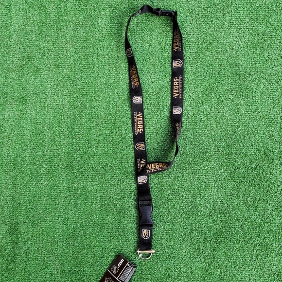 VGK NHL Vegas Golden Knights Hockey Detachable/Breakaway Lanyard Keychain NWT - Picture 2 of 3
